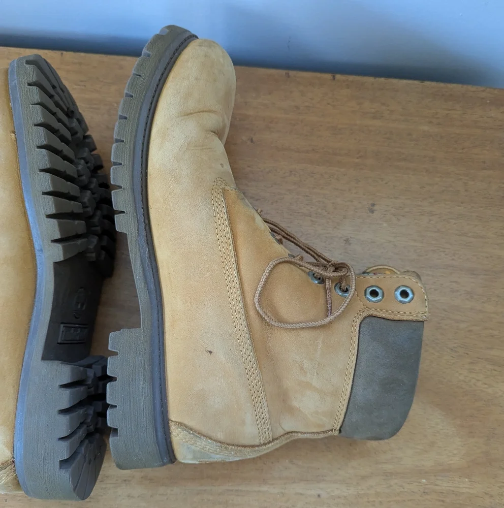 Vintage‎ Y2K Timberland Tan Construction Boots